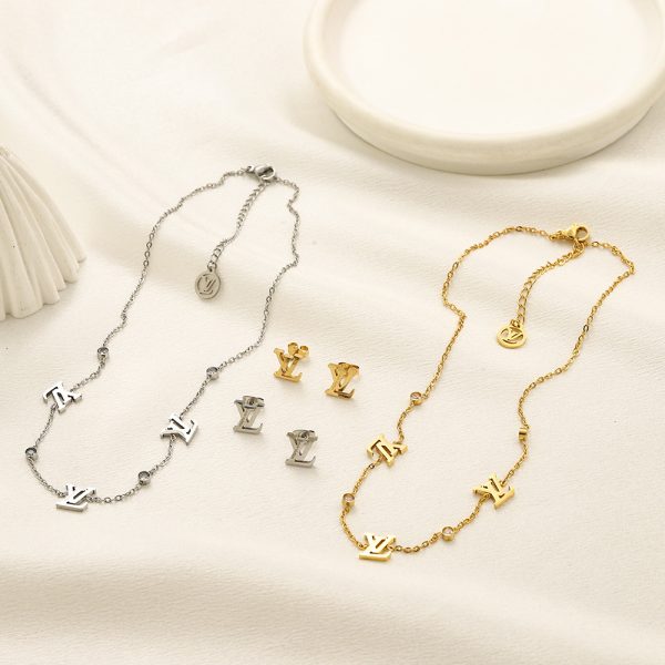 Wholesale Necklace & Earring Set LOV ZY #Z0774