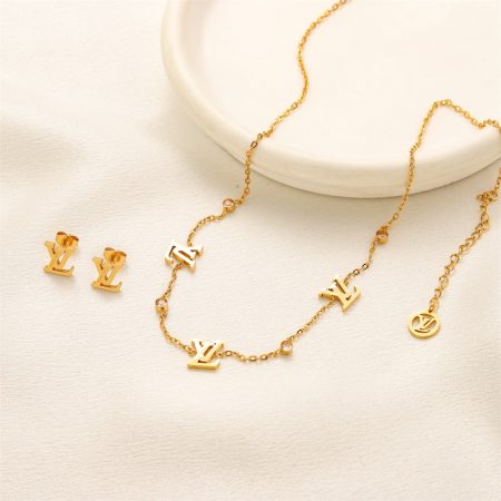 Wholesale Necklace & Earring Set LOV ZY #Z0774 - Image 2
