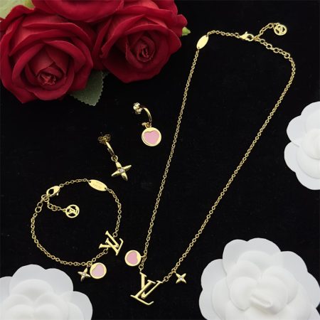 Wholesale Fashion Necklace & Bracelet & Earring Set LOV #A1459