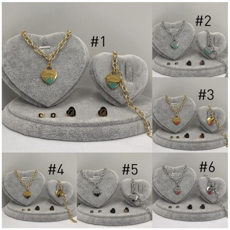 Wholesale Fashion Necklace and Bracelet and Earring Set TIY #A0529
