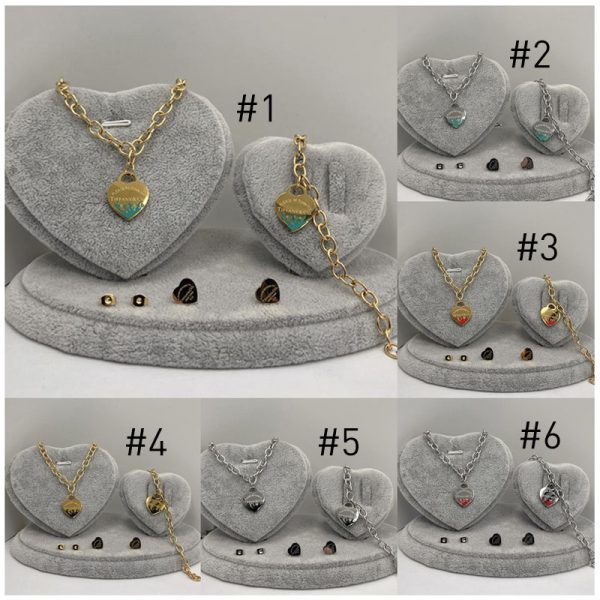 Wholesale Fashion Necklace and Bracelet and Earring Set TIY #A0529