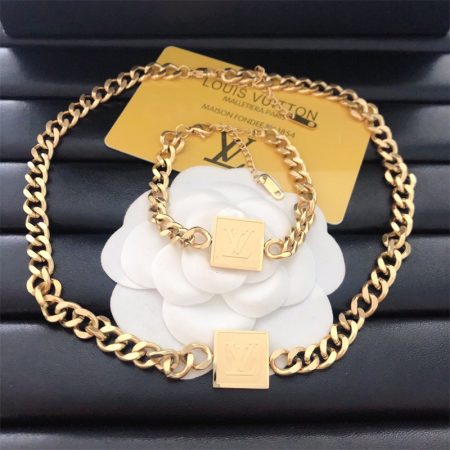 Wholesale Fashion Necklace and Bracelet Set LOV LHZ #A2675