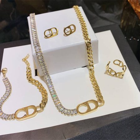 Wholesale Earring & Necklace & Ring & Bracelet set #AB15338 - Image 3