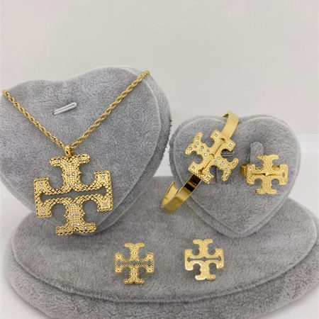 Wholesale Earring & Necklace & Ring & Bracelet set #A0368 - Image 2