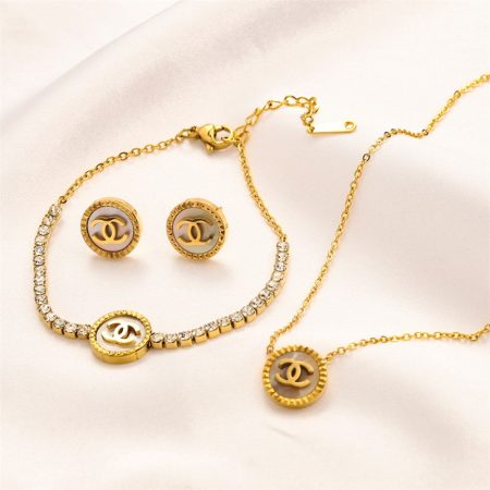 Wholesale Fashion Necklace & Bracelet & Earring Set CHL #A1571