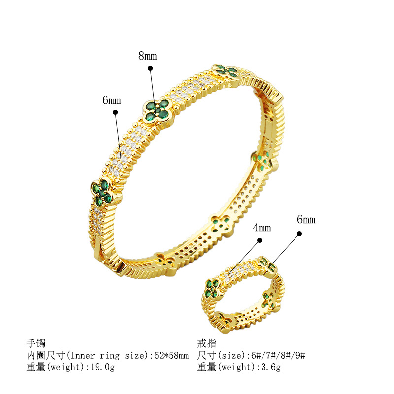 Wholesale Earring & Necklace & Bracelet set VAC #A0791 - Image 3