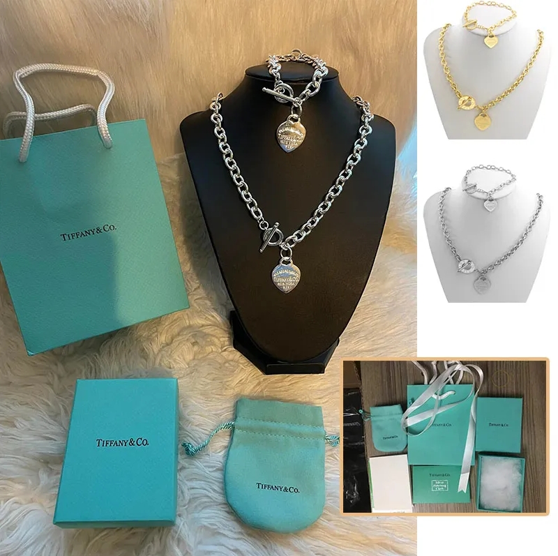 Wholesale Fashion Necklace and Bracelet Set with box TIY #AB5379 - Image 1