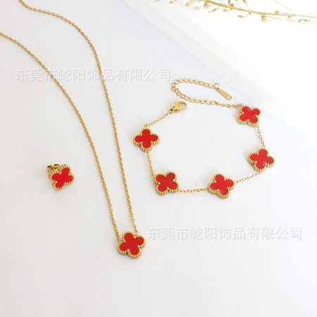 Wholesale Earring & Necklace & Bracelet set VAC #A0791 - Image 2