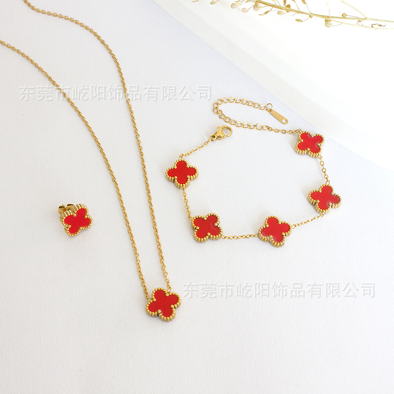 Wholesale Earring & Necklace & Bracelet set VAC #A0791 - Image 2