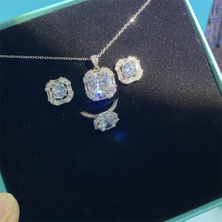 Wholesale High Quality Necklace and Earring and Ring Set TIY MS #A0806 - Image 2