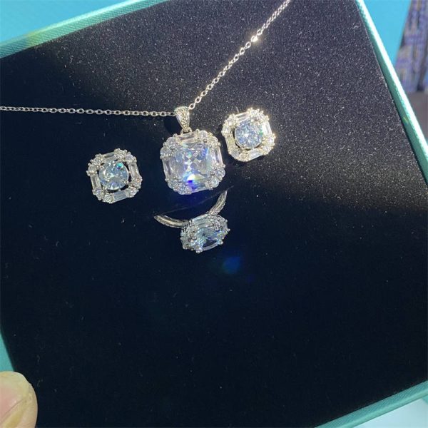 Wholesale High Quality Necklace and Earring and Ring Set TIY MS #A0806