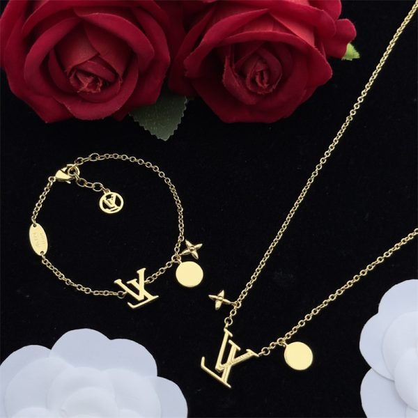 Wholesale Fashion Necklace & Bracelet & Earring Set LOV #A1459