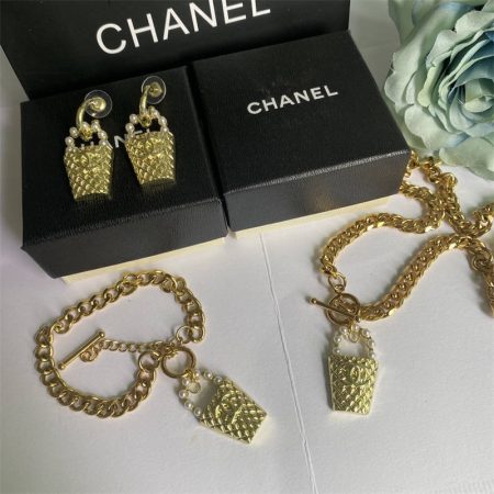 Wholesale Fashion Necklace and Bracelet and Earring and Ring Set CHL HYZ #A2424