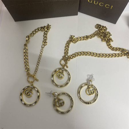 Wholesale Fashion Necklace and Bracelet and Earring and Ring Set CHL HYZ #A2424