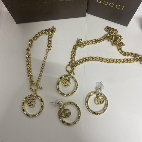 Wholesale Fashion Necklace and Bracelet and Earring and Ring Set CHL HYZ #A2424