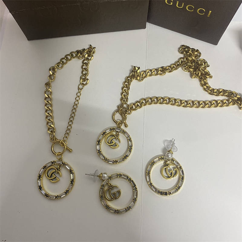 Wholesale Fashion Necklace and Bracelet and Earring and Ring Set CHL HYZ #A2424 - Image 1