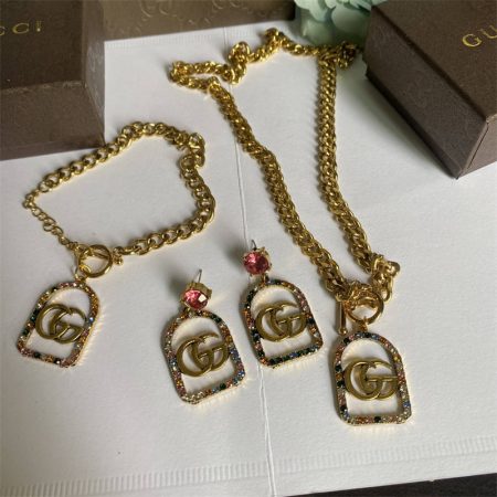 Wholesale Fashion Necklace and Bracelet and Earring and Ring Set CHL HYZ #A2424