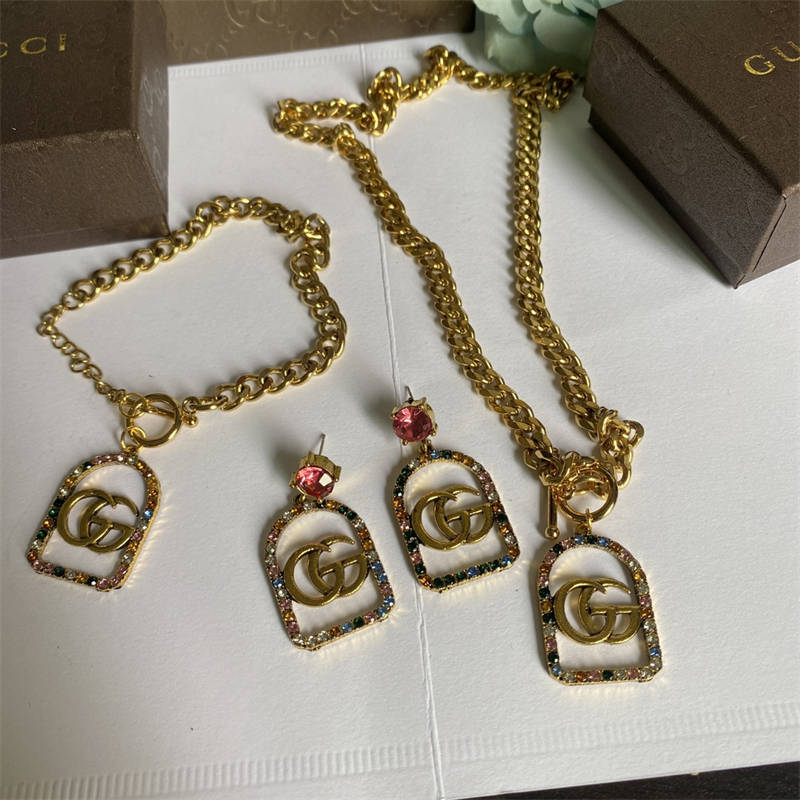 Wholesale Fashion Necklace and Bracelet and Earring and Ring Set CHL HYZ #A2424 - Image 1