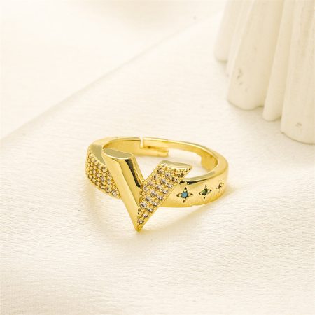 Wholesale Fashion Ring LOV ZY #A1834 - Image 2