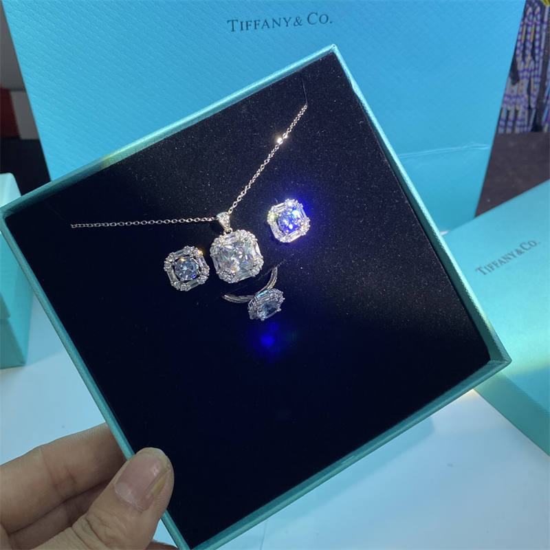 Wholesale High Quality Necklace and Earring and Ring Set TIY MS #A0806