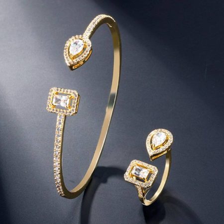 Wholesale fashion ring and bracelet set PH #PJ1044 - Image 2