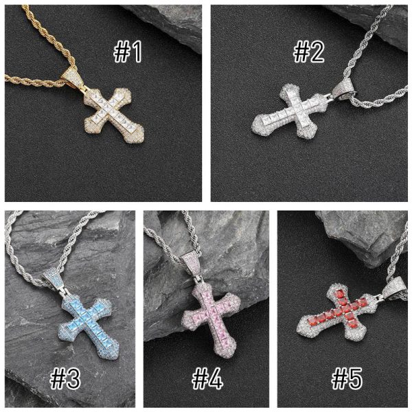 Wholesale Fashion cross Necklace PH #A0598
