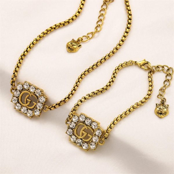 Wholesale Fashion Necklace and Bracelet Set GUI #A1334