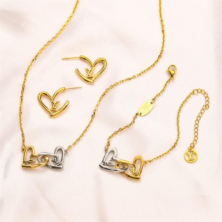 Wholesale Fashion Necklace & Bracelet & Earring Set LOV #A1301