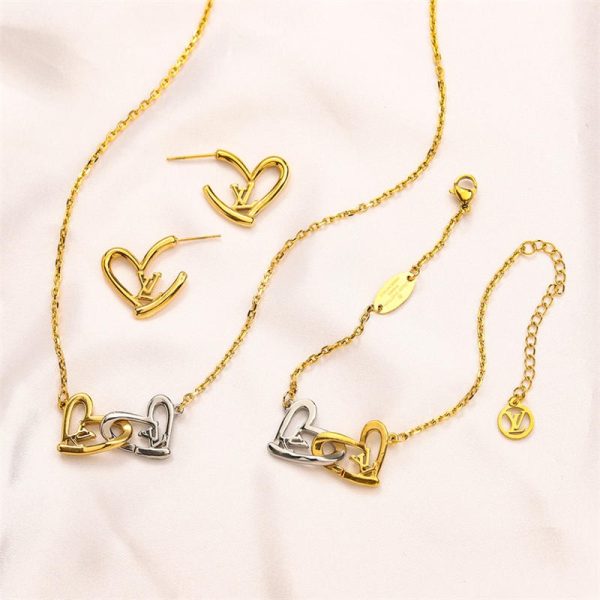Wholesale Fashion Necklace & Bracelet & Earring Set LOV #A1301