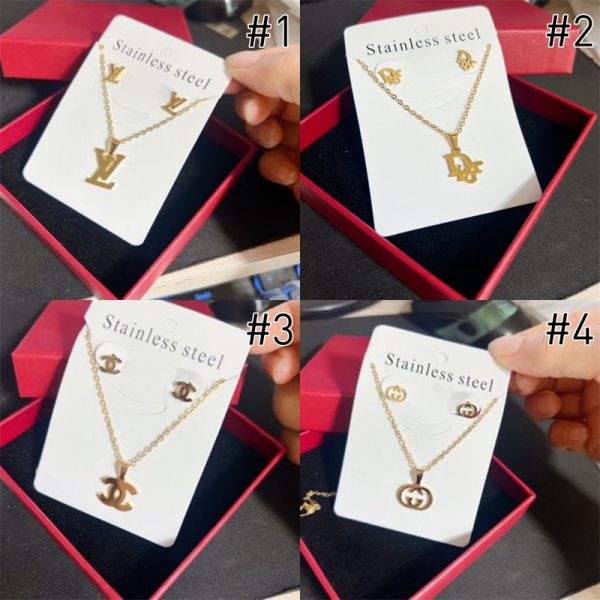 Wholesale Fashion Necklace and Earring Set LHZ #A5303