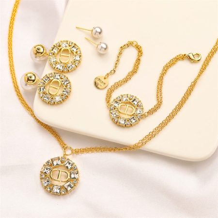 Wholesale Fashion Necklace & Bracelet & Earring Set DIR  #A1597