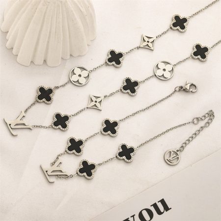 Wholesale Fashion Necklace and Bracelet Set LOV #A1614 - Image 2