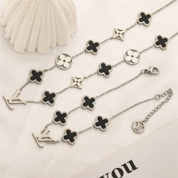 Wholesale Fashion Necklace and Bracelet Set LOV #A1614 - Image 2