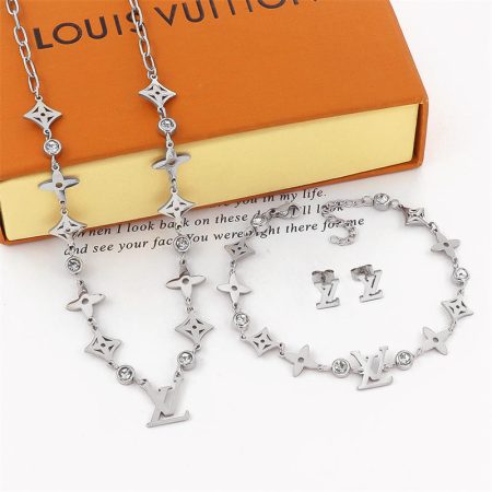 Wholesale Fashion Necklace & Bracelet & Earring Set LOV #A0521 - Image 2