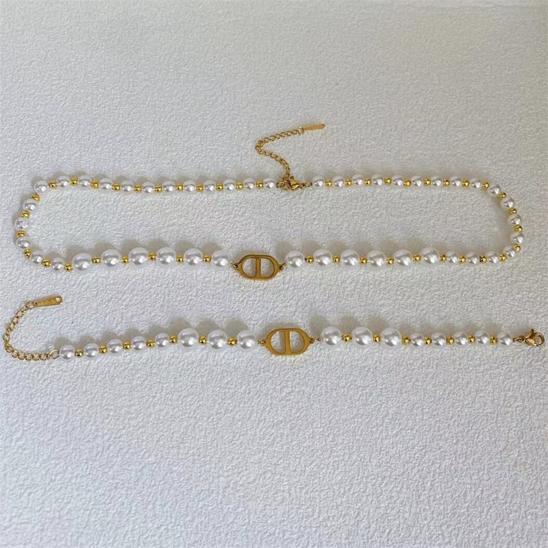 Wholesale Fashion Necklace and Bracelet Set DIR ZY #A5583 - Image 1