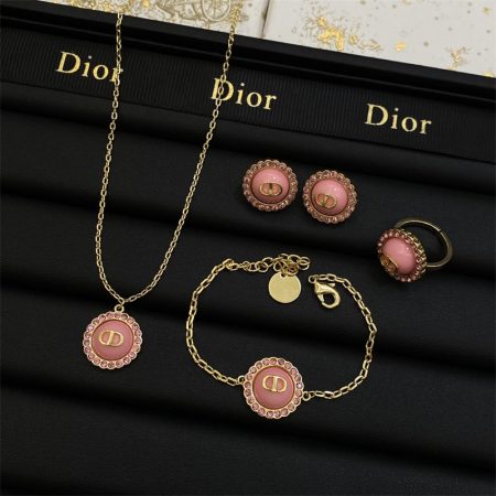 Wholesale Fashion High quality Necklace & Bracelet & Earring & Ring set DIR #A1546