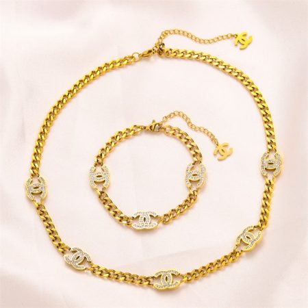 Wholesale Fashion Necklace and Bracelet Set CHL #A1487