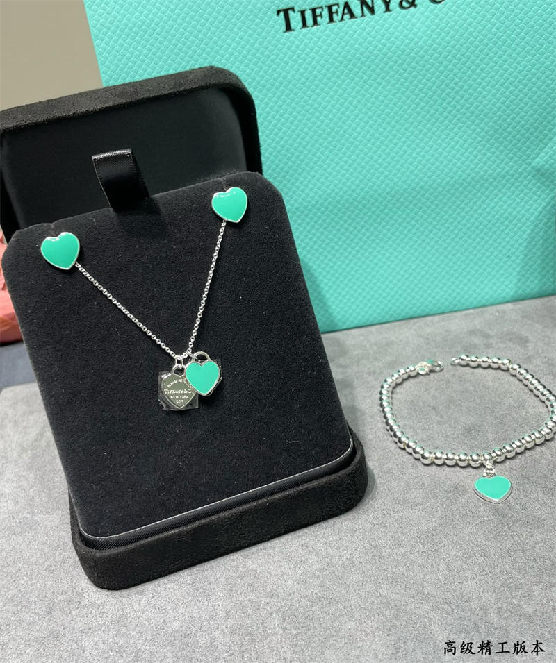 Wholesale Fashion Necklace and Bracelet and Earring and Ring Set CAR  HYZ #A2278 - Image 1