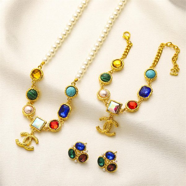 Wholesale Fashion Necklace & Bracelet & Earring Set CHL #A1302