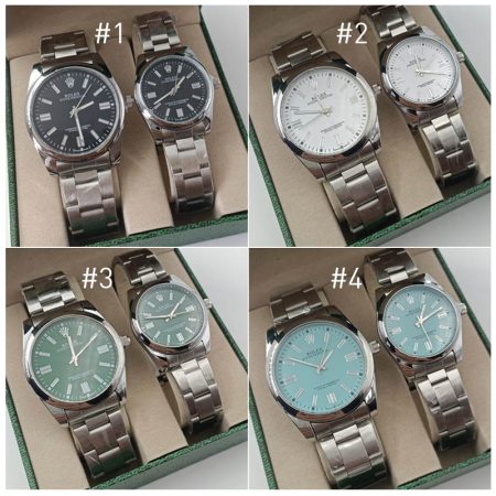 Wholesale Fashionable Lovers watch set ROX #A0275