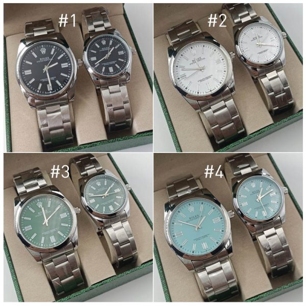 Wholesale Fashionable Lovers watch set ROX #A0275