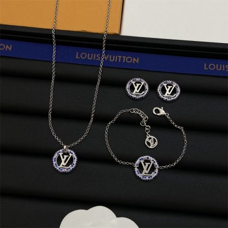 Wholesale Fashion Necklace & Bracelet & Earring Set LOV ZY #A1823