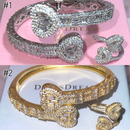 Wholesale fashion ring and bracelet set PH #PJ1044