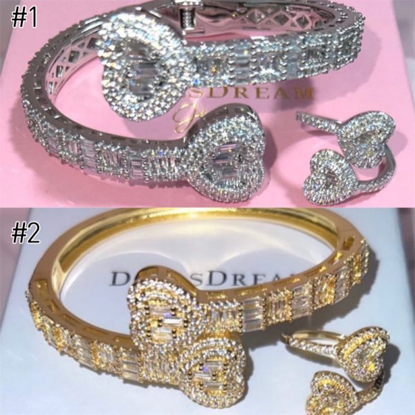 Wholesale fashion ring and bracelet set PH #PJ1044