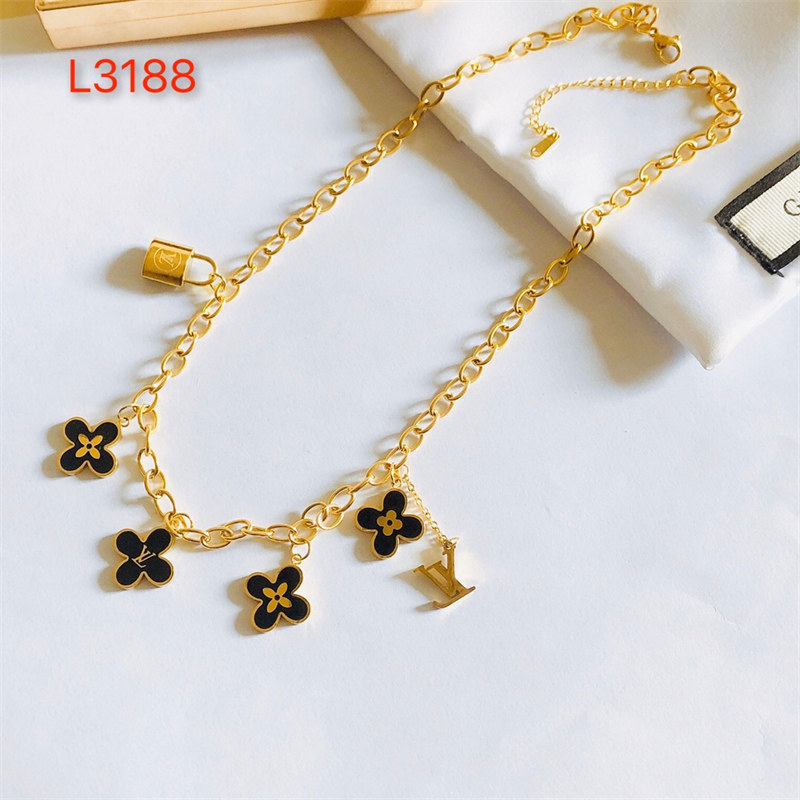 Wholesale Fashion Necklace and Bracelet Set LOV KE #A5560 - Image 2