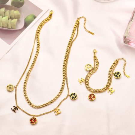 Wholesale Necklace and Bracelet Set LOV ZY #A3453