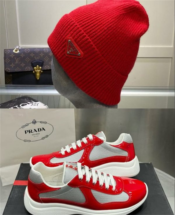 1 set casual sneaker & hat free shipping PRA #Z0178