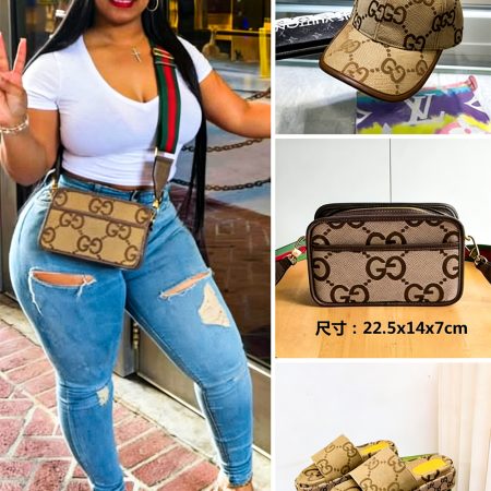 High quality slipper & Tote bag & hat free shipping GUI #Z0604
