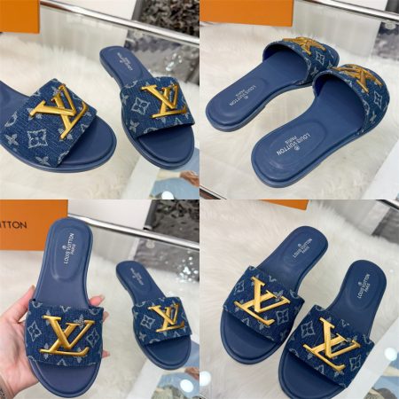 High quality denim slipper & shoulder bag free shipping LOV #Z0671 - Image 6