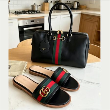 High quality slipper & handbag free shipping GUI #Z0687
